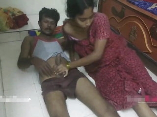 Famous telugu Couple Bhabhi Fucking With Servant when alone.