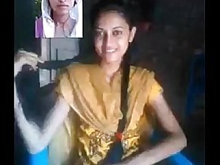 Indian Hot College Teen Girl On Video Call With Lover at bedroom - Wowmoyback