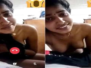 Cute Desi Girl Showing Her Boobs